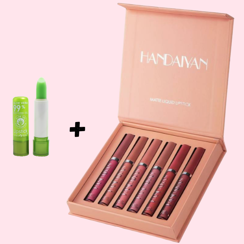 Conjunto de 6 Labiales "OFERTA 3 + 3 + OBSEQUIO"
